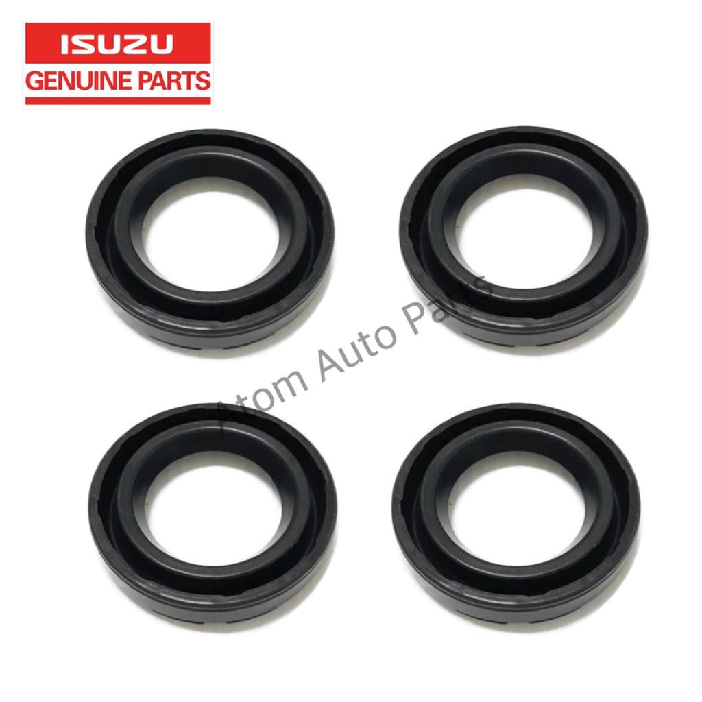 แท้ศูนย์ ISUZU ซีลเบ้าหัวฉีด D-MAX ปี05 ยางเบ้าหัวฉีดตัวบน D-MAX 4JJ 4JK รุ่นขอบยาง ไม่มีปีก ชุด 4 ตัว รูปที่ 4