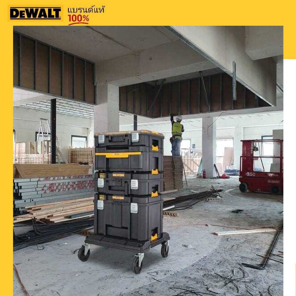 DeWALT DWST83395-1กล่องเครื่องมือ แบบมาตรฐาน + กล่องลิ้นชัก2ชั้น T STAK DWST83395 รูปที่ 8