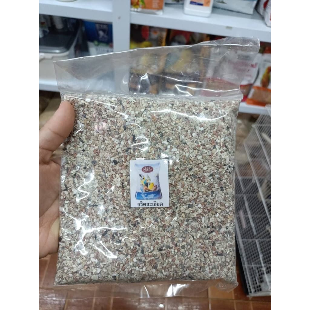 Delinature Bird Grit กรีตละเอียด อาหารนกแก้ว รูปที่ 4