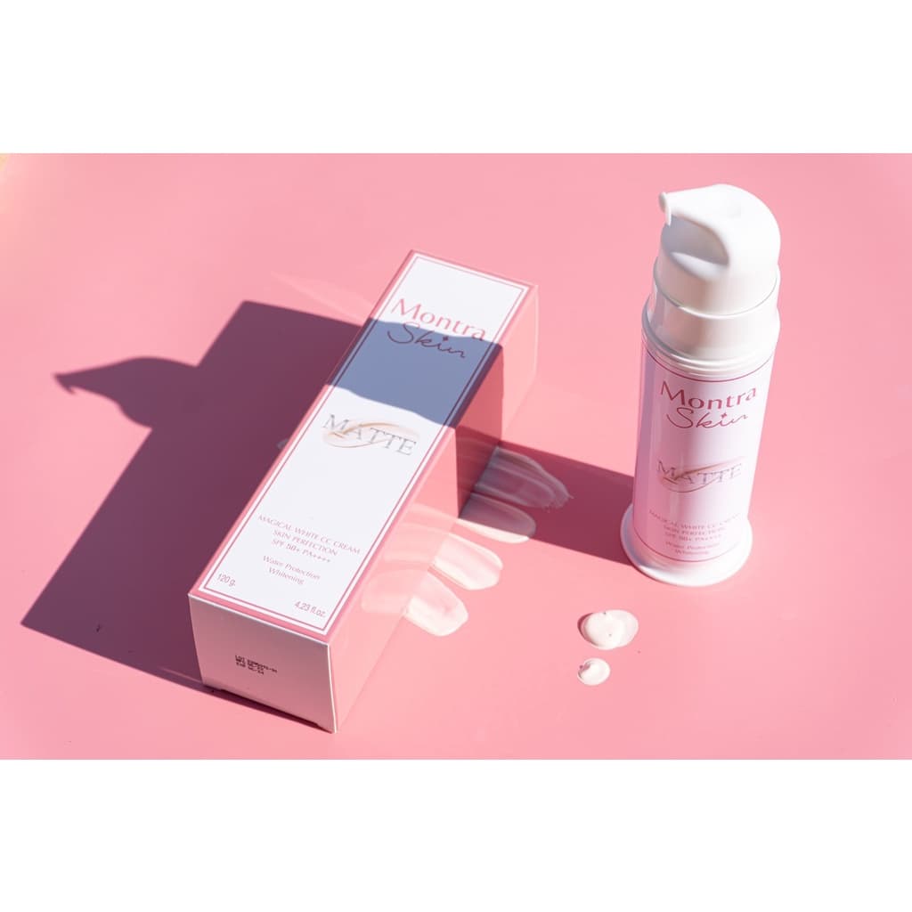 Montra Skin Matte SPF 50 PA+++ ครีมลงผิวตัว ครีมลงผิวผ่อง กันน้ำ กันแดด ไม่ติดชุด ไม่ติดขน ไม่ติดเบาะรถ รูปที่ 2