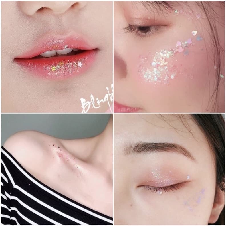 สินค้า เจลกากเพชรทาตา,Glitter Eye Makeup,กลิตเตอร์ติดตา,กากเพชรติดตา,กากเพชร รูปที่ 3