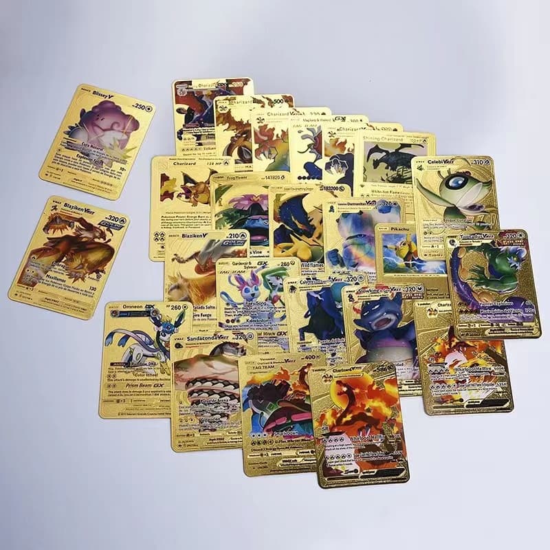 Pokemon Cards 55ชิ้น การ์ดโปเกม่อน โปเกม่อน รุ่นภาษาอังกฤษ การ์ดฝึกเล่นปิกาจู รูปที่ 7