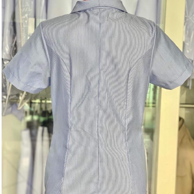 เสื้อฟ้าสาธารณสุข คอปีกนก รูปที่ 7