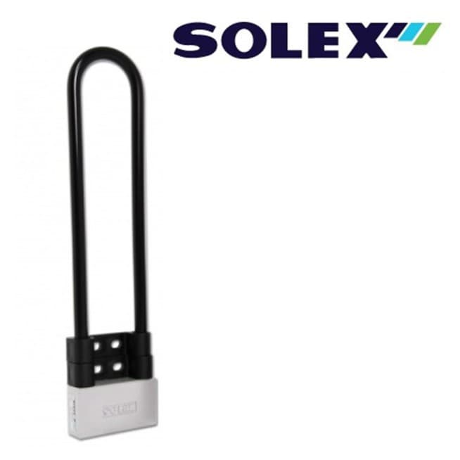 กุญแจล็อคล้อรถ ล็อคโช๊คมอเตอร์ไซด์ SOLEX 6034LP แบบห่วงยาว คล้องประตู,ล็อครั้ว,ล็อคอาคาร รูปที่ 6