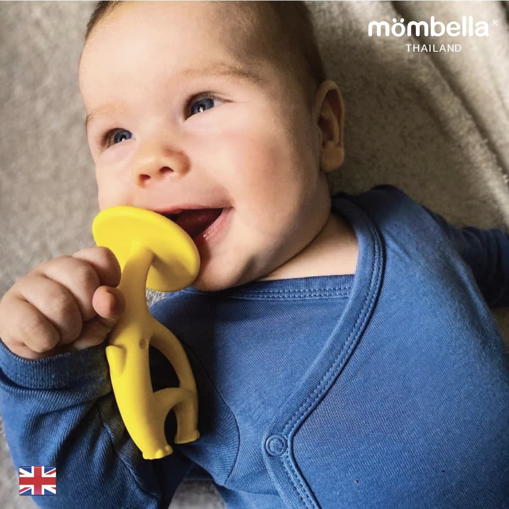 Mombella ยางกัดช้างมัมเบล่า ของแท้จากอังกฤษ ปลอดภัยมี มอก. ยางกัดซิลิโคนนิ่มส่งเสริมพัฒนาการ BPA Free Teether รูปที่ 8