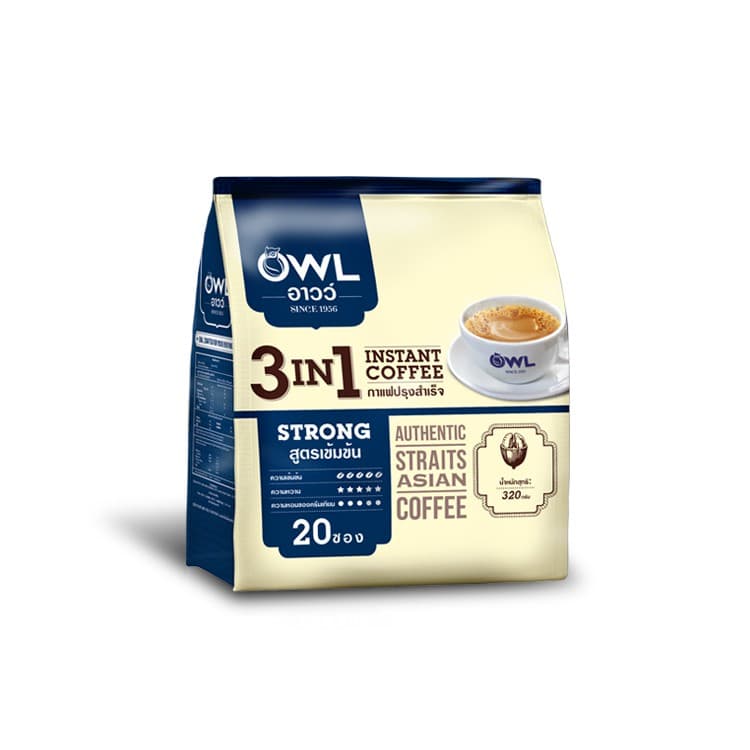 OWL ทรีอินวัน สตรอง อินสแตนท์ คอฟฟี่ รูปที่ 1