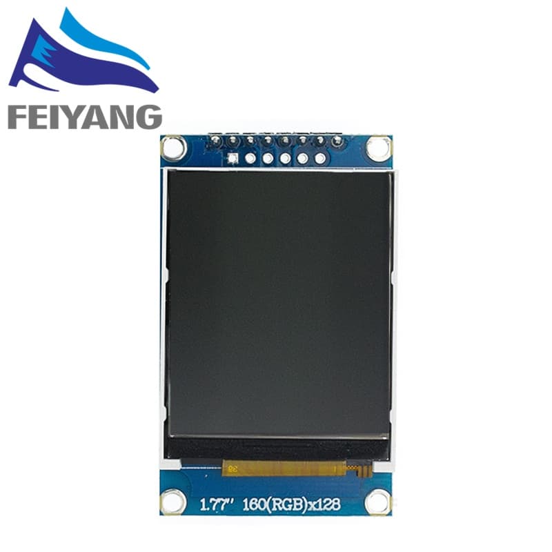 โมดูลไดร์ฟ IC หน้าจอ TFT 0.96 1.3 1.44 นิ้ว IPS 7P SPI HD 65K LCD ST7735 80*160 สําหรับ Arduino รูปที่ 7