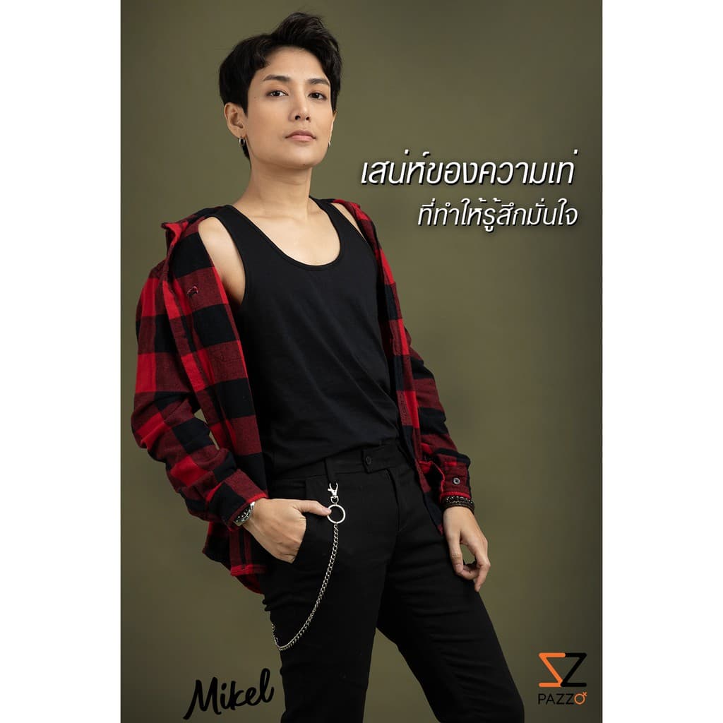 เสื้อกล้ามทอมPAZZO ช่วยอำพรางหน้าอกให้แบน กระชับ มั่นใจ รูปที่ 3