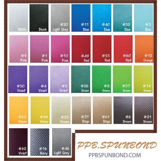 ผ้าสปันบอนด์ 75 แกรม อัพเดตสีมาใหม่ รูปที่ 3