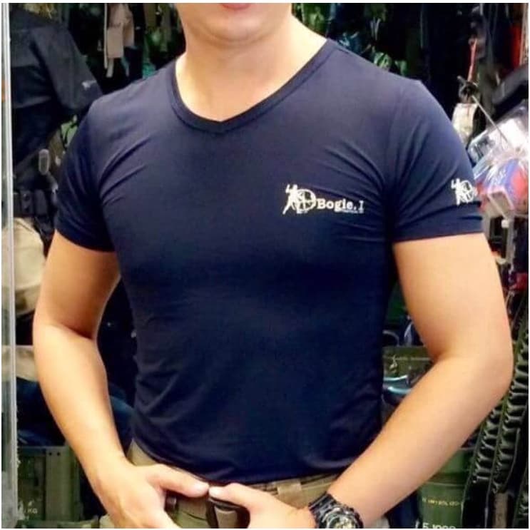 เสื้อยืดผ้านาโน คอวี ฺBogie.1/โบกี้วัน/เสื้อซับรองในคอวี/เสื้อ tractical รูปที่ 7
