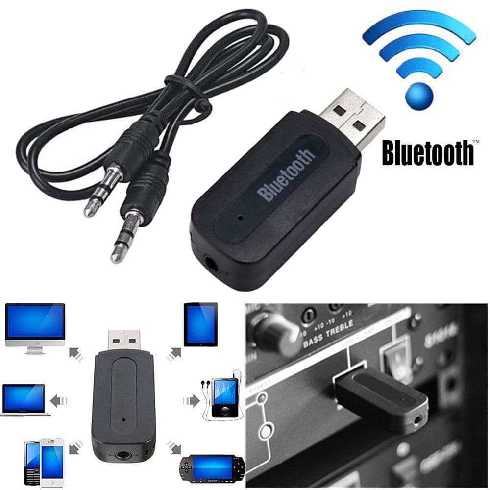 บลูทูธมิวสิค BT-163 USB Bluetooth Audio Music Wireless Receiver Adapter 3.5mm Stereo Audio รูปที่ 5