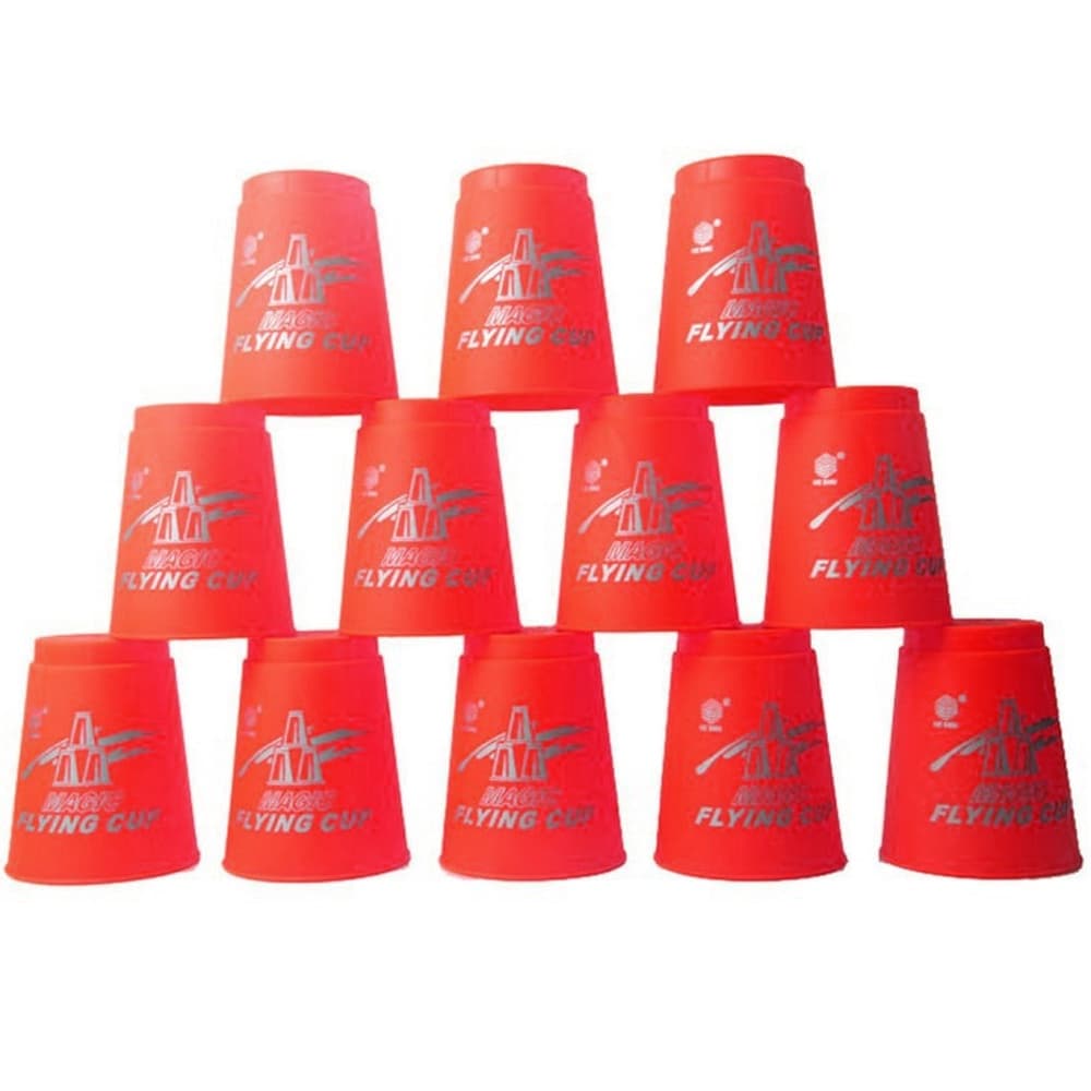 CloudBabyStack Cup แก้วสแต็ค Stack Magic Flying Cup ชุดละ12ใบ ของเล่นเสริมพัฒนาการ รูปที่ 3