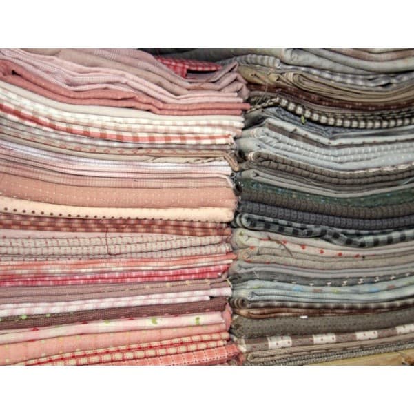 9*12 ซม.ญี่ปุ่นเส้นด้ายย้อมผ้าทําด้วยมือ DIY Patchwork ผ้าฝ้าย 100% kain สําหรับเย็บตุ๊กตาผ้านวมผ้า Bundle 50 ชิ้น/ล็อต รูปที่ 7