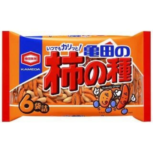 ขนมข้าวอบกรอบญี่ปุ่น KAMEDA Kaki no Tanerice snack ขนมข้าว คาคิโนะ ของว่าง คาเมดะ จากญี่ปุ่น รูปที่ 1