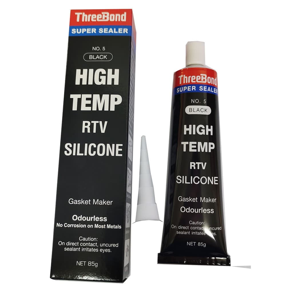 ThreeBond กาวซิลิโคนทาปะเก็น สีดำ 85g (ThreeBond SUPER SEALER No.5 black รูปที่ 1