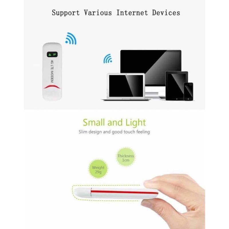 Pocket Wifi Aircard Wifi Modem 4G LTE 150 Mbps USB รูปที่ 3