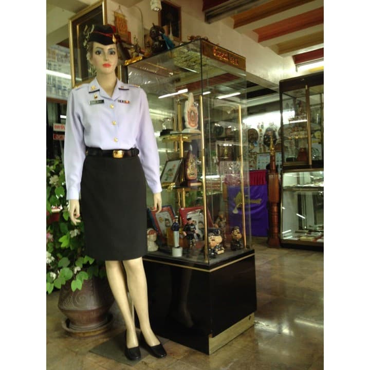 เครื่องหมายทบ. ยศพันตรี / ยศพันโท / ยศพันเอก แบบชุบ/แบบขัด ชาย/หญิง รูปที่ 3