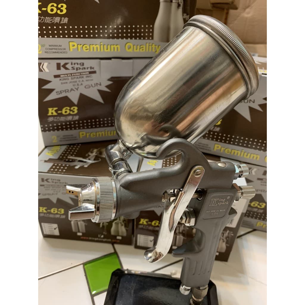 กาพ่นสี กาบน KING SPARK คิงสปาร์ค ขนาดรูมีให้เลือก 1.5 มม. และ 2 มม. K-63G KINGSPARK รูปที่ 4