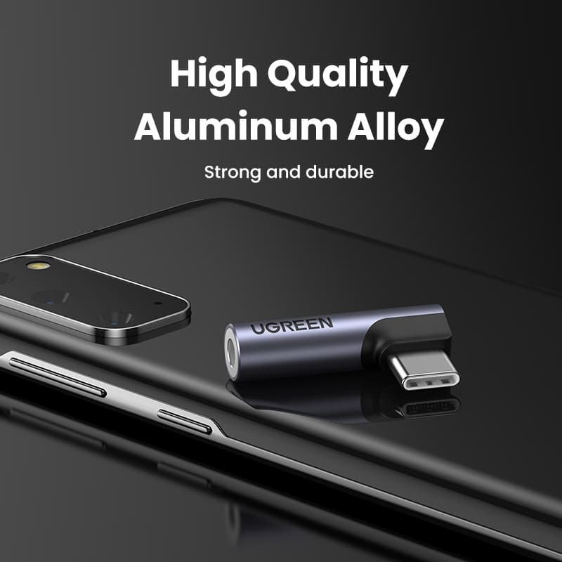 Ugreen Kabel อะแดปเตอร์ USB Type-C เป็นแจ็คหูฟัง 3.5 มม. สาย USB C รูปที่ 7