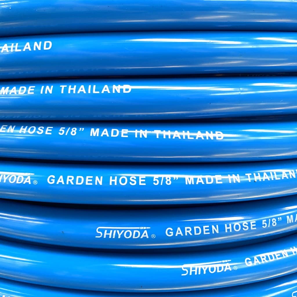 Shiyoda สายยาง 5/8" 30เมตร สีฟ้า หนานิ่ม คุณภาพดี ทนแดด 3 ปี ไม่แข็งกรอบ ใช้รดน้ำสวน รูปที่ 4