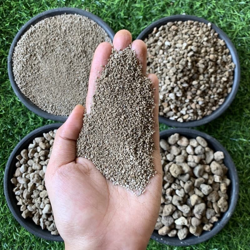 หินภูเขาไฟ 500กรัม 000,00,01,02,1-2 วัสดุปลูกผสมดิน เพิ่มความโปร่งให้ดิน หินภูเขาไฟ พัมมิส รูปที่ 3