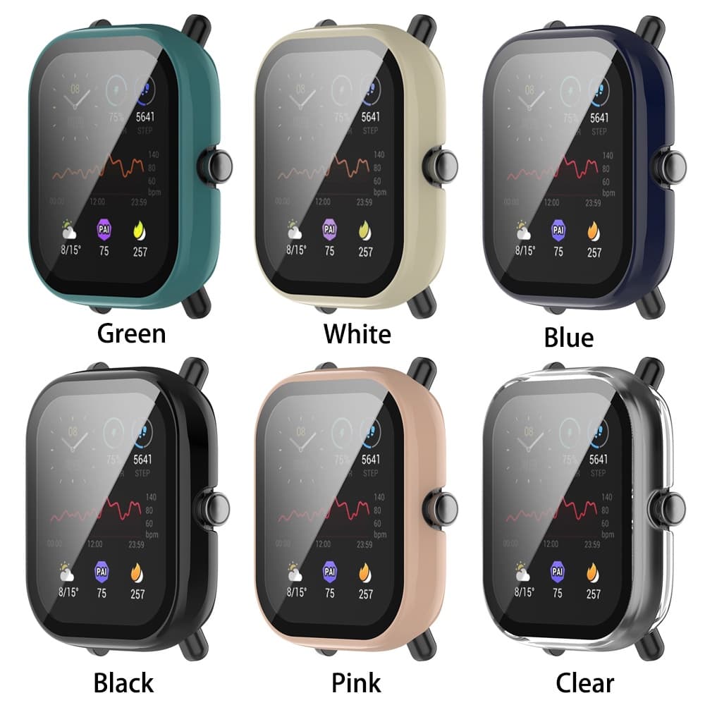 360 ฟิล์มกระจกนิรภัยกันรอยหน้าจอ Pc สําหรับ Huami Amazfit GTS 2 mini รูปที่ 2