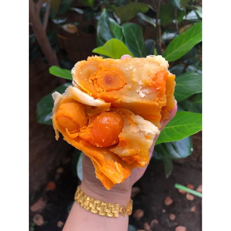 ขนมเปี๊ยะอร่อยซอย 8 ไข่ทะลัก ไข่ 5 ฟอง รุ่นทุเรียนไข่ 3 ฟอง หนัก 500 กรัม สูตร นมสด แป้งบางหวานน้อย รูปที่ 6