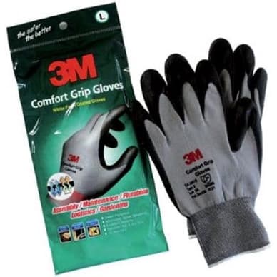 3M Comfort Grip Gloves ถุงมือไนลอนเคลือบด้วยสารไนไตร รูปที่ 2