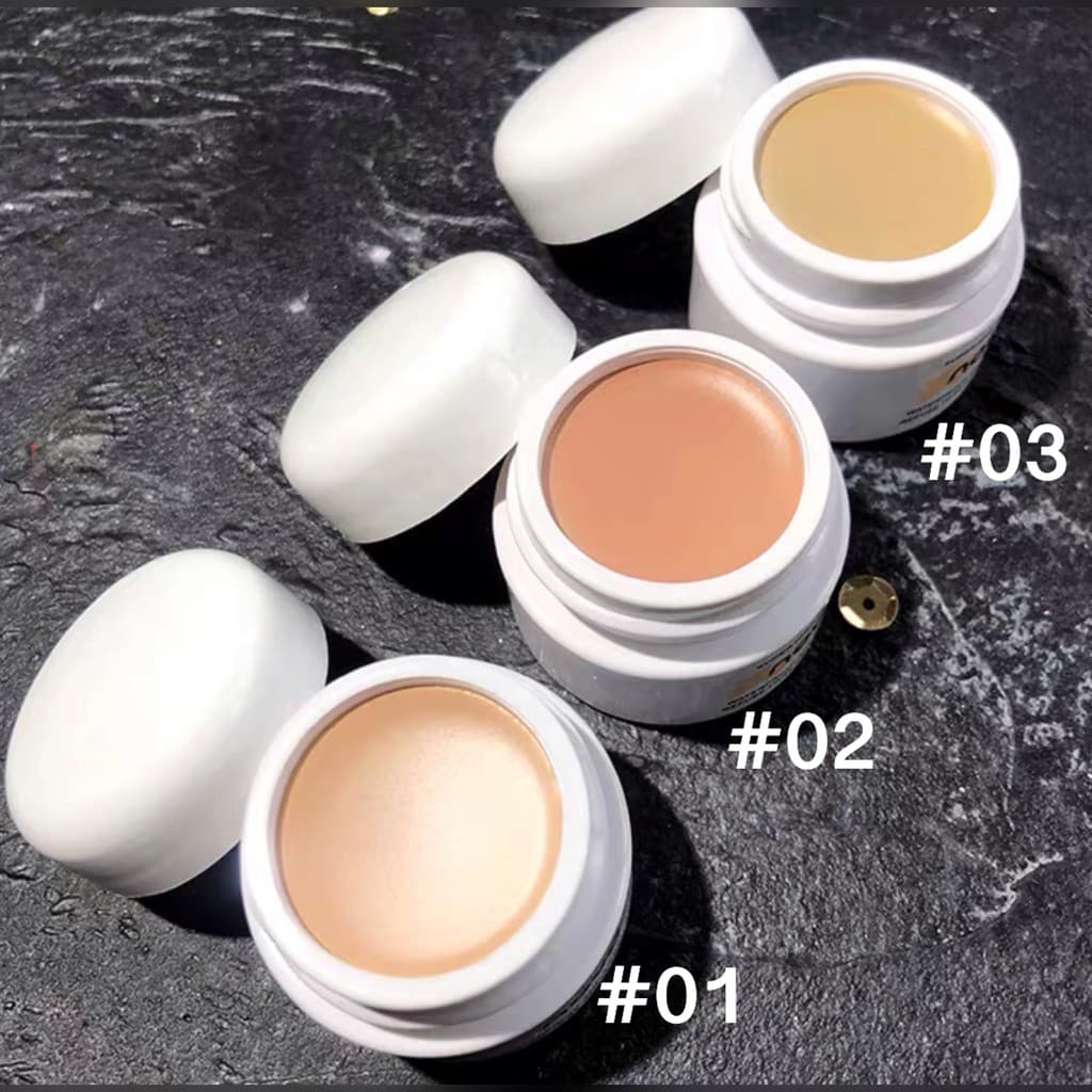 NOVO 5373 คอนซิลเลอร์เนื้อครีม คอนซีลเลอร์ปกปิดรอยดำ รอยแดง รอยสิว ใต้ตาคล้ำ กันน้ำ ติดทน โนโว Bright Cream Concealer รูปที่ 3
