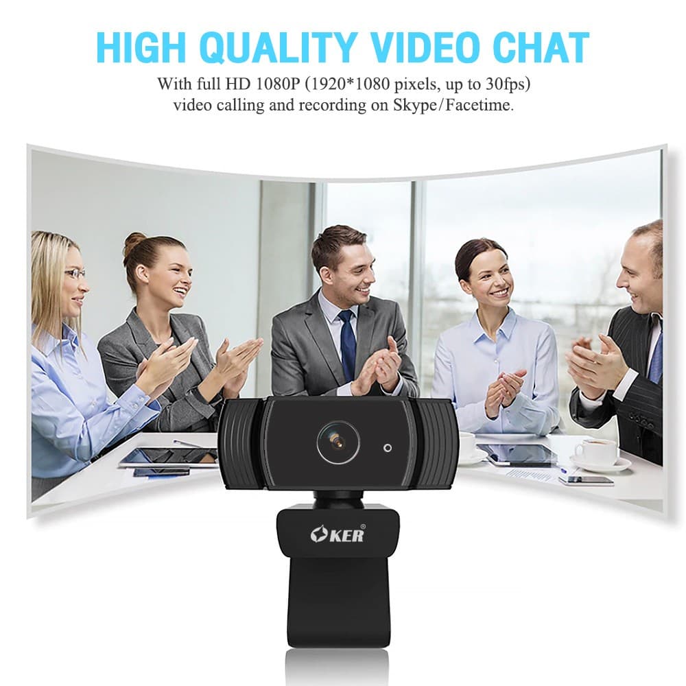 กล้องเว็บแคม Webcam OKER รุ่น A229 ความละเอียด Full HD 1080P รับประกัน 2 ปี >> รูปที่ 5