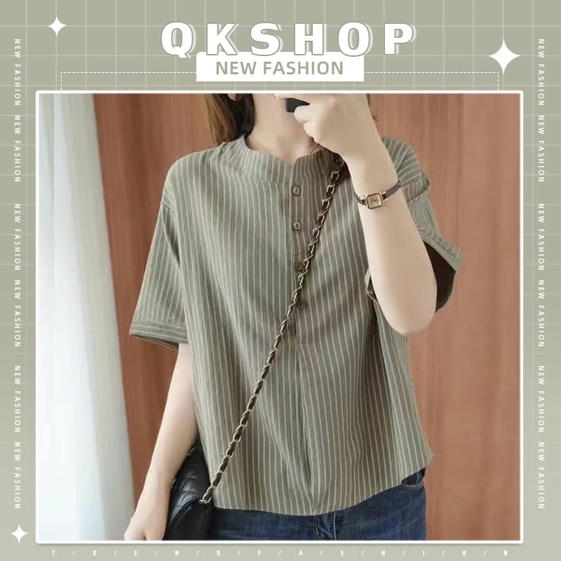 QKshop เสื้อผ้าผญสวยๆงานดีไม่ไหว ใส่ไปไหนไม่ตกนรกปอยเปรตแน่นอนไม่มีถือว่าพลาดมากๆๆ ต้องรีบมาสั่งซื้อไปติดตู้กันแล้วคะ รูปที่ 1