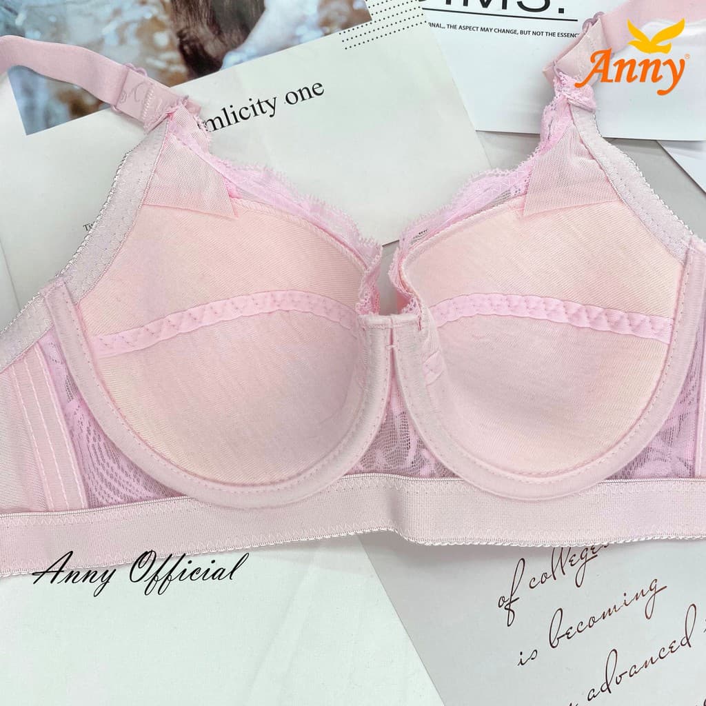 ชุดชั้นใน Annyบรา รุ่น2044-1 คัพB-C เสื้อใน มีโครง 3ตะขอ เต็มทรง ฟองนุ่มบางเฉียบ ตัดเย็บผ้าตะข่าย ระบายอากาศได้ดี รูปที่ 5