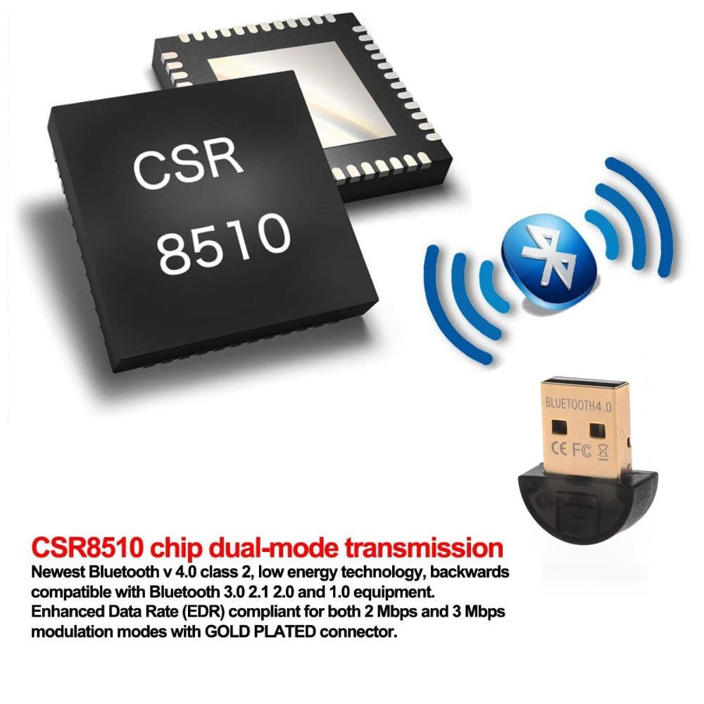 ตัวรับ/ตัวส่ง สัญญาณ Bluetooth V5.0 Bluetooth CSR5.0 Bluetooth Dongle Adapter รูปที่ 7