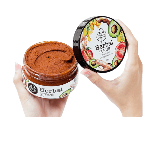 Herbal scrub maleemena ฮอร์เบิลสครับ มาลีมีนา สมุนไพร มะขาม 10ชนิด รับตรงจากบริษัท รูปที่ 4