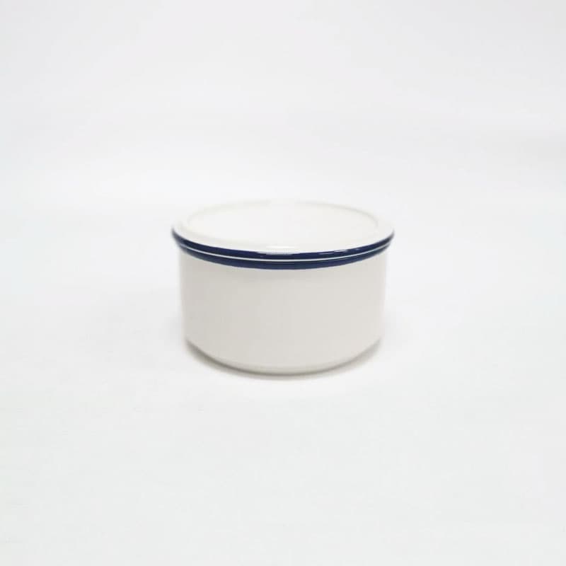 INDRA CERAMIC หม้อโบราณและปิ่นโต ลายสังกะสี เซรามิกเข้าไมโครเวฟได้ *ห้ามตั้งบนเตาแก๊สหรือเตาไฟฟ้า* รูปที่ 2