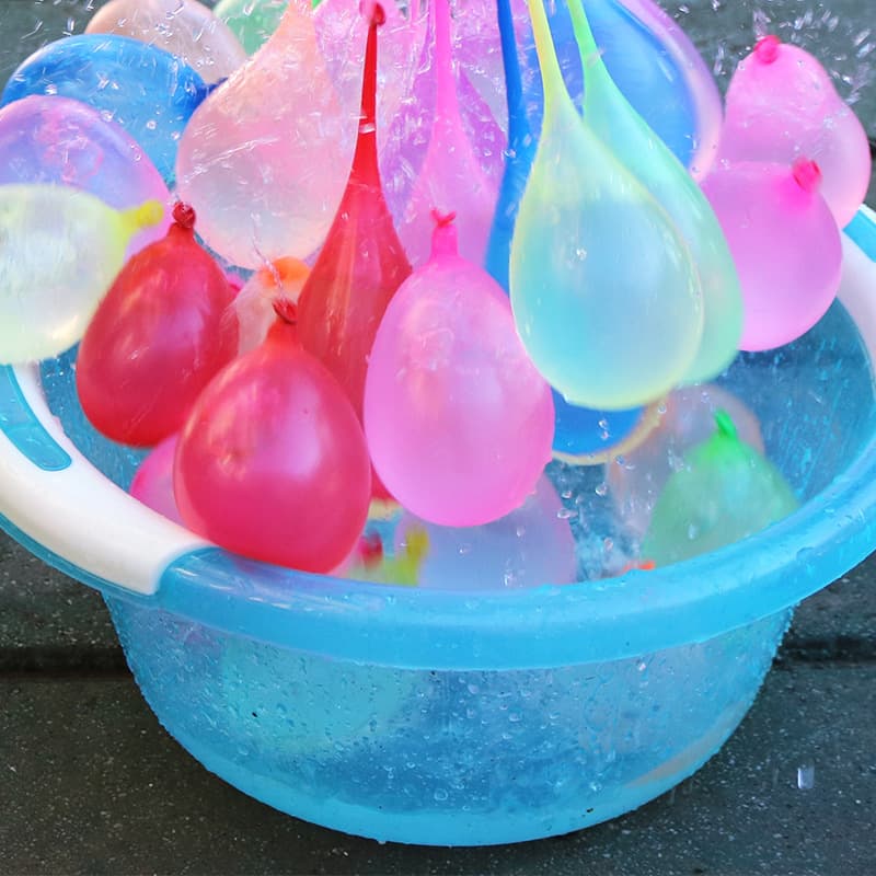 ลูกโป่งน้ำ ลูก ของเล่นสงกรานต์ Water balloons ลูกโป่งน้ำ มาก รูปที่ 3