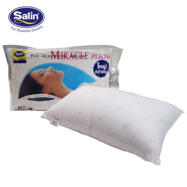 Sale หมอนสูญญากาศ Satin แท้โปรโมชั่นรับหน้าหนาว เพียง 15 วัน 1 ชิ้น รูปที่ 1