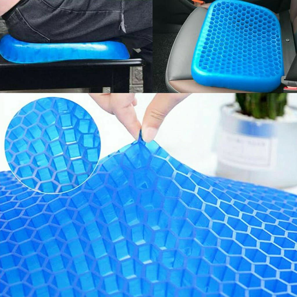 เบาะรองนั่ง เบาะนั่ง silicone gel ที่รองนั่ง แผ่นรองนั่ง รองนั่ง แก้ปวดเมื่อย เบาะนั่งสมาธิ เบาะมอเตอร์ไซด์ รูปที่ 4