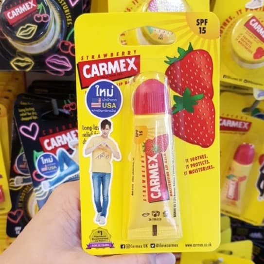 ลิปมัน,ลิปบาล์มCarmex Lip Balm ครบกลิ่น มี9แบบ/ของแท้ มีอย. EXP.30/8/2028 รูปที่ 9
