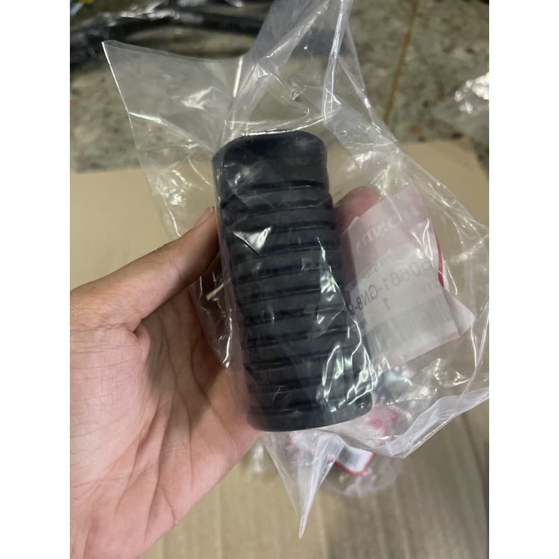 ‼แท้ศูนย์‼ยางพักเท้าหน้า Wave125​ I/R/S​ WAVE125​ Wave100​ Dreem​125 50661-GN8-920 รูปที่ 3