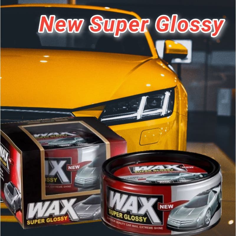 Wax ของแท้ % Wax เคลือบสีรถ แว๊กซ์ขี้ผึ้ง พร้อมคุณสมบัติกันน้ำ สีเงาฉ่ำ มีทุกสีรถ แถมฟรี ฟองน้ำ รูปที่ 4
