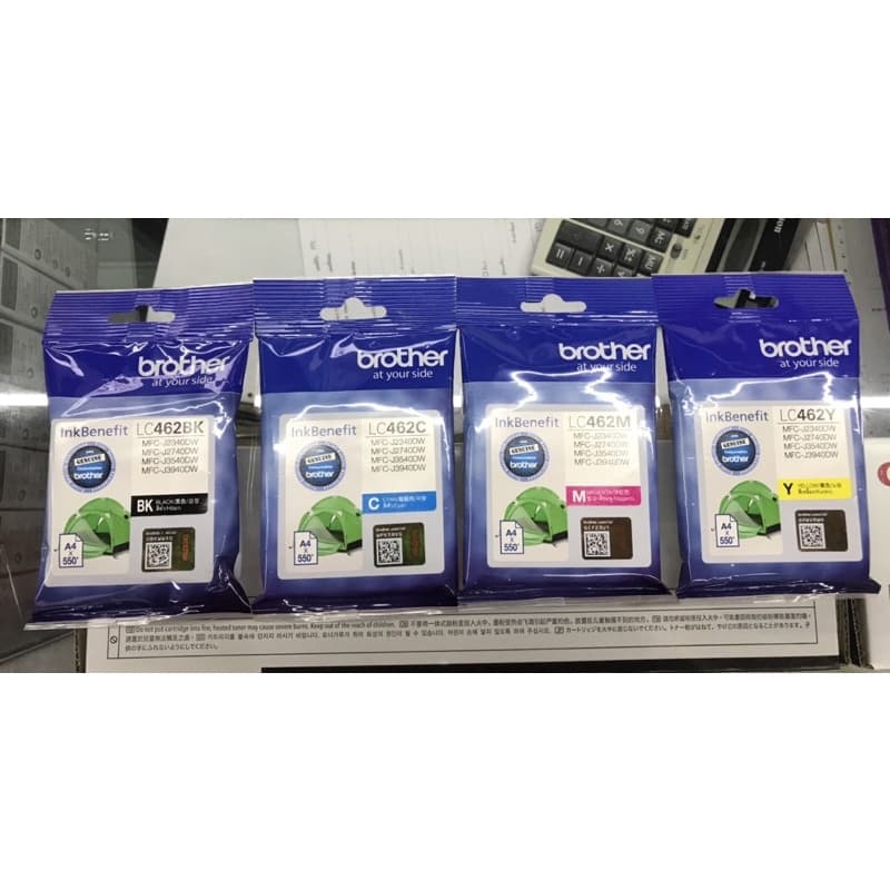 ตลับหมึกอิงค์เจ็ท Brother Ink LC-462 BK,C,M,Y รูปที่ 5