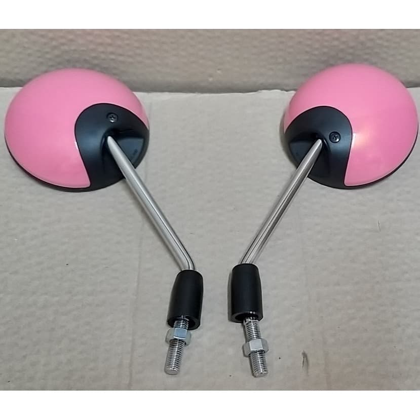 กระจก มองหลัง SCOOPY-I ปี 2009, 2012 สีชมพูอ่อน รหัสสี R352P #ขายเป็นคู่ # 1010-079-10ZP1 รูปที่ 5