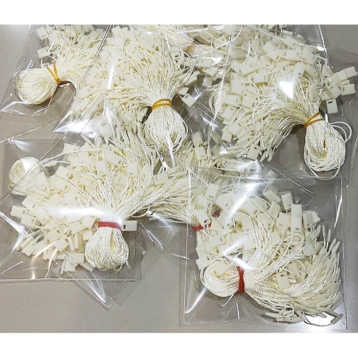 เชือกคล้องป้าย 1 ห่อ ถูกสุด มี 19 สีให้เลือก ใช้สำหรับห้อยป้ายแท็ก หรือร้อยป้ายราคาสินค้า รูปที่ 9