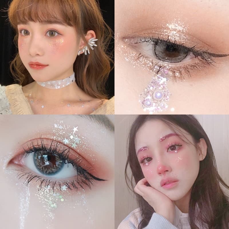 สินค้า เจลกากเพชรทาตา,Glitter Eye Makeup,กลิตเตอร์ติดตา,กากเพชรติดตา,กากเพชร รูปที่ 2