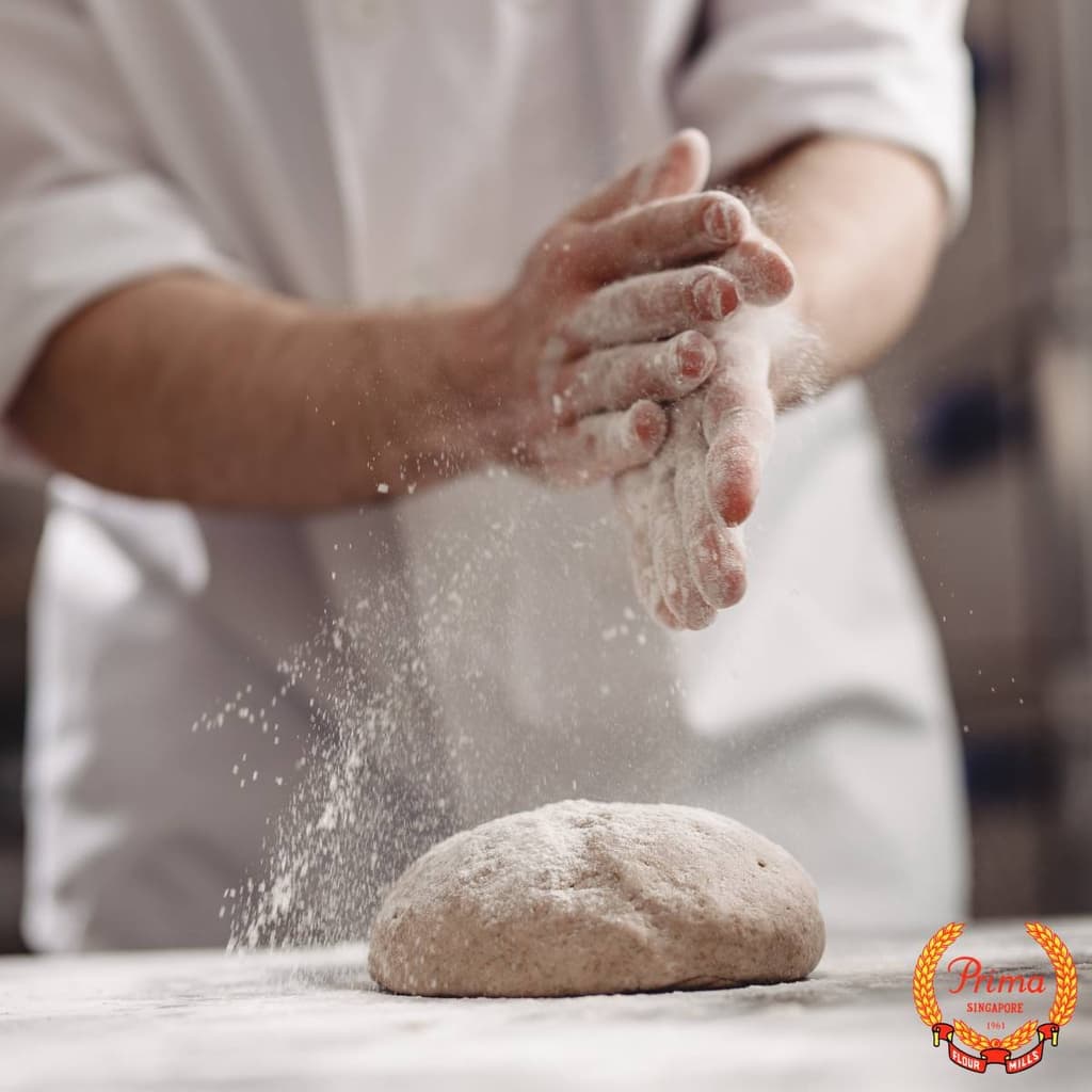 PRIMA แป้งขนมปังตราแป๊ะยิ้ม 22.5kg | Pae-Yim Bread Wheat Flour รูปที่ 3