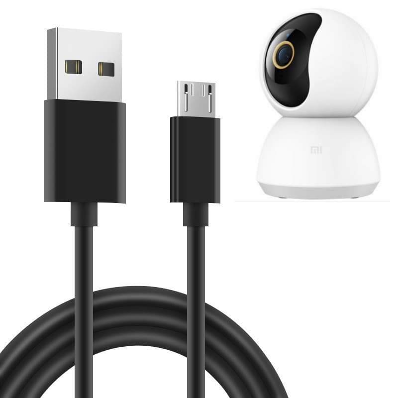จัดส่งที่รวดเร็ว1M/2M/3M/5M/6M/7M/8M/10M สายชาร์จ Micro USB ยาว Data สายชาร์จสําหรับกล้อง/Cctv/Webcam/โทรศัพท์ รูปที่ 3