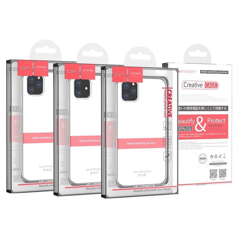 Hoco Case เคสใส สำหรับ iPhone 17 17Pro 17Promax 17E 13 15 16 pro max 12 ProMax/14 plus/11 14 Pro MAX/8 7 Plus/16e/ XR รูปที่ 5