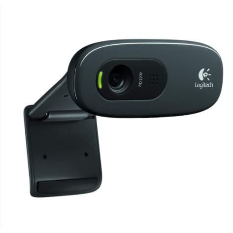 Logitech C270 Webcam กล้องเว็บแคมสำหรับวิดีโอคอล HD 720p/30fps ปรับแสงได้อัตโนมัติ ไมค์ตัดเสียงรบกวนในตัว รูปที่ 4