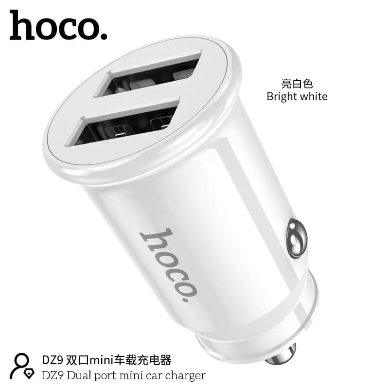 "NEW" Hoco DZ9 Car Charge Dual Port 3.4A หัวชาร์จรถ รถยนต์ มอเตอร์ไซด์ รูปที่ 3